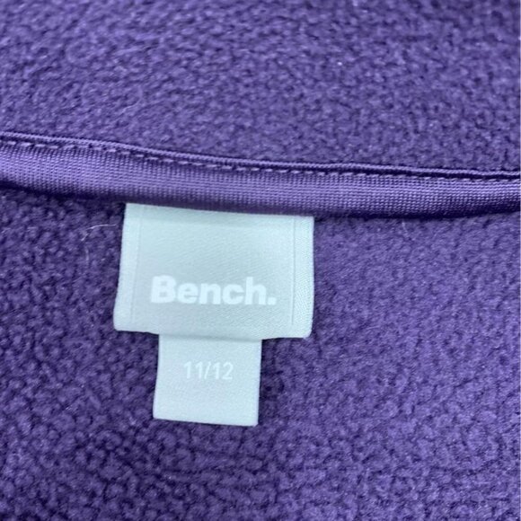 BENCH Fleece Jacket. Purple. Size 11/12. Excellent Condition. High Neck. - Picture 7 of 10